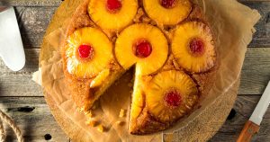 Pineapple upside down cake - Aurum Catering