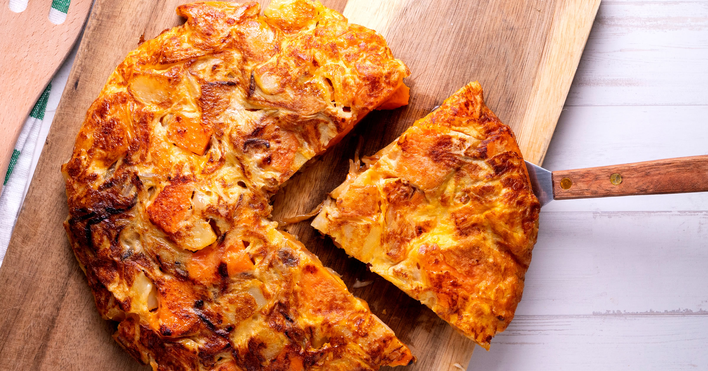 Sweet potato and caramelised onion quiche - Aurum Catering